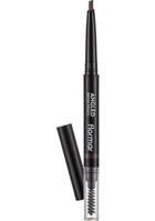 Flormar Angled Brow Asansörlü Çift Taraflı Fırçalı İnce Uçlu Suya Dayanıklı Kaş Kalemi Kahverengi
