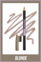 Maybelline New York Express Brow Shaping Fırçalı Kalın Uçlu Kaş Kalemi Sarı