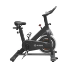 Busso Magic Spinbike 120 kg Kapasiteli Koltuklu Mekanik Dikey Kondisyon Bisikleti Siyah