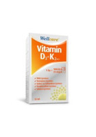 Wellcare Vitamin D3K2 Yetişkin 12 ml