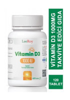 Leeroy Vitamin D3 Yetişkin 120 Adet