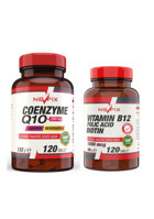 Nevfıx Coenzyme Q 10 Karamuk Üzüm Zerdeçal Yetişkin 120 Adet