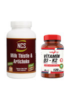 Ncs Milk Thistle Zerdeçal Karahindiba Zencefil Maydanoz De Dikeni Enginar Yetişkin 180 Adet