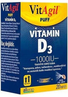 Allergo Vitagil D3 1000Iu Yetişkin 20 ml