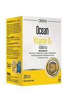 Ocean Vitamin D3 1000 Iu Çocuk Yetişkin 20 ml