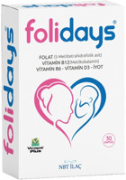 Nbt İlaç Folidays Bitkisel Yetişkin Mineral 30 Adet