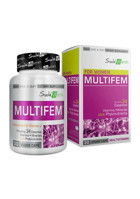 Suda Vitamin Multifem Zencefil Üzüm Çekirdeği Zerdeçal Turna Yemişi Yetişkin Mineral 30 Adet