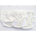 Kezban Tekstil 15-19 kg 3'lü Sızdırmayan Yıkanabilir Beyaz Alıştırma Külodu
