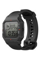 Amazfit Neo Su Geçirmez 40.3 mm Silikon Kordon Kare Unisex Akıllı Saat Siyah