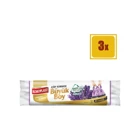 Koroplast Lavanta Kokulu Büzgülü Büyük Boy 65x80 cm Çöp Poşeti 10x3 Adet Mor