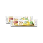Koroplast Limon Kokulu Büzgülü Orta Boy 55x60 cm Çöp Poşeti 15x2 Adet Beyaz