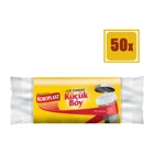 Koroplast Küçük Boy 40x50 cm Çöp Poşeti 30x50 Adet Beyaz