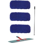 Zengin Çarşım Çift Tuşlu Orlon 50 cm 2'li Mop Seti Lacivert