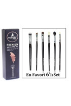 Nascita No:110 6'lı Eyeliner Far Makyaj Fırça Seti