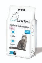 Less Trail Bebek Pudrası Kokulu Topaklanan İnce Taneli Bentonit Kedi Kumu 20 lt