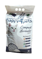 Happy4Pets Lavanta Kokulu Topaklanan İnce Taneli Bentonit Kedi Kumu 10 lt