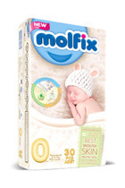 Molfix Prematüre Cırtlı Bebek Bezi 30 Adet