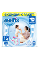 Molfix Junior 5 Numara Cırtlı Bebek Bezi 60 Adet