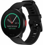 Polar Pacer GPS 45 mm Silikon Kordon Daire Unisex Akıllı Saat Siyah