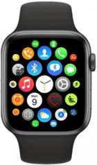 Technomen Airm7 Max Silikon Kordon Kare Tansiyon Ölçen Unisex Akıllı Saat Siyah