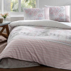 Özdilek Pamuk Polyester Kışlık 160 x 220 cm Yaprak Tek Kişilik Nevresim Takımı Pudra