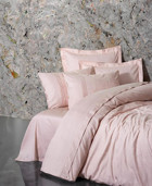 Cotton Box Saten Dört Mevsim 200 x 220 cm Düz Çift Kişilik Nevresim Takımı Pembe