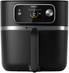 Philips HD9880/90 Airfryer 8.3 lt Tek Hazneli Izgara Yapan Led Ekranlı Sıcak Hava Fritözü Siyah