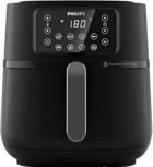 Philips Essential Dijital XXL 5000 Series HD9285/96 Airfryer 7.2 lt Tek Hazneli Izgara Yapan Sıcak Hava Fritözü Siyah
