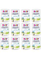 Hipp Yenidoğan Tahılsız Glutensiz Organik Probiyotikli 1 Numara Devam Sütü 12x350 gr