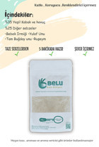Belu Gıda Atölyesi Tahıllı Havuçlu Kabaklı Kaşık Maması 100 gr