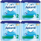 Aptamil Akıllı Kutu Probiyotikli 2 Numara Devam Sütü 4x350 gr