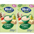 Hero Baby Tahıllı Meyveli Tahıllı Sütlü Kaşık Maması 2x200 gr