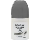 Deotak Invisible Pudrasız Ter Önleyici Organik Antiperspirant Roll-On Erkek Deodorant 35 ml
