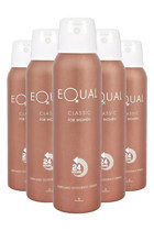 Equal Classic Pudrasız Ter Önleyici Sprey Kadın Deodorant 5x150 ml