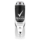 Rexona Men Invisible Black+White Pudrasız Ter Önleyici Antiperspirant Sprey Erkek Deodorant 150 ml