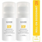 Babe Pudrasız Ter Önleyici Antiperspirant Roll-On Unisex Deodorant 2x50 ml