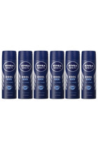 Nivea Cool Kick Pudrasız Ter Önleyici Antiperspirant Sprey Erkek Deodorant 6x150 ml