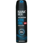 Isana Active Cool Pudrasız Ter Önleyici Antiperspirant Sprey Erkek Deodorant 150 ml