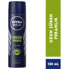 Nivea Fresh Power Pudrasız Ter Önleyici Antiperspirant Sprey Erkek Deodorant 150 ml