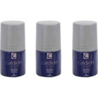Caldion Pudrasız Ter Önleyici Antiperspirant Roll-On Erkek Deodorant 3x50 ml