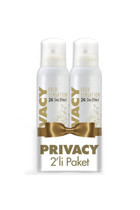 Privacy Gold Sensation Pudrasız Ter Önleyici Sprey Kadın Deodorant 2x150 ml