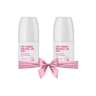 Farmasi Stay Fresh Pudrasız Ter Önleyici Antiperspirant Roll-On Erkek Deodorant 2x50 ml
