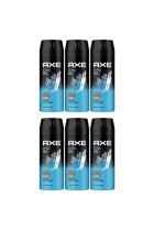 Axe Ice Chill Pudrasız Ter Önleyici Sprey Erkek Deodorant 6x150 ml