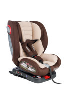 Tommy Baby Creative Isofixli-Emniyet Kemerli 360 Derece Dönen 0-36 kg Yatabilen Yükseklik Ayarlı Çift Yönlü Oto Koltuğu Bordo