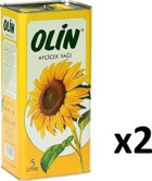 Olin Teneke Ayçiçek Yağı 2x5 lt