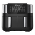 Ultenic K20 Airfryer 7.6 lt İki Hazneli Led Ekranlı Yağsız Sıcak Hava Fritözü İnox