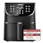 Cosori ‎CP158-AF Airfryer 5.5 lt Tek Hazneli Izgara Yapan Led Ekranlı Yağsız Sıcak Hava Fritözü Siyah