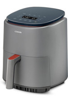 Cosori Airfryer 3.8 lt Tek Hazneli Izgara Yapan Led Ekranlı Yağsız Sıcak Hava Fritözü Gri