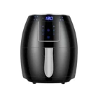 Xiaomi HEYplus Airfryer 4.5 lt Tek Hazneli Izgara Yapan Led Ekranlı Yağsız Sıcak Hava Fritözü Siyah