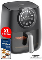 Goldmaster Gm-7419 Airfryer 5.7 lt Tek Hazneli Led Ekranlı Yağsız Sıcak Hava Fritözü Siyah